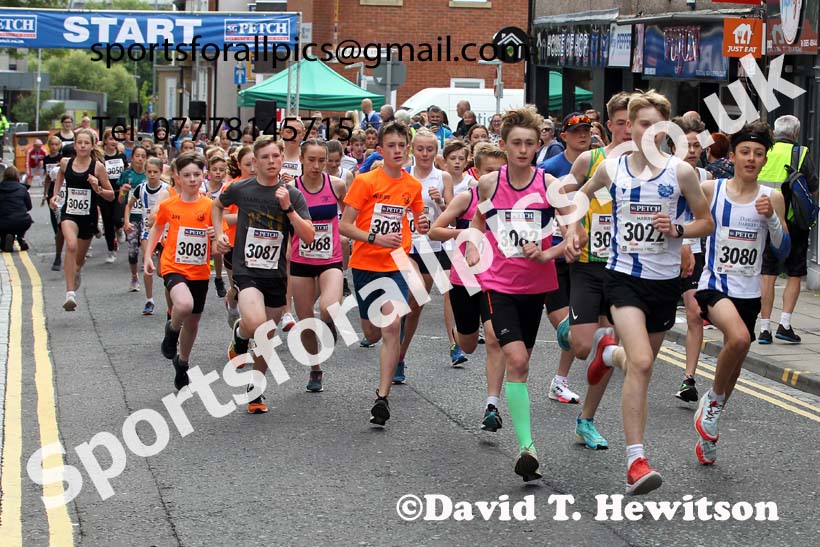 Darlington 3k Road Race, August 1st. Photo: David T. Hewitson/Sports for All Pics